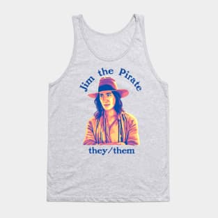 Jim The Pirate (They/Them) - Our Flag Means Death Tank Top